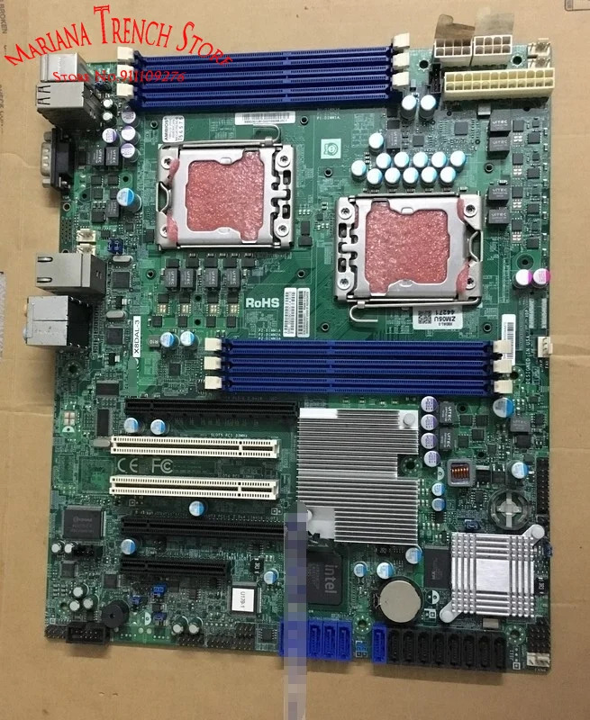 슈퍼마이크로 마더보드X8DAL-3 제온 프로세서 5600/5500 시리즈 DDR3 SATA2 PCI-E 2.0