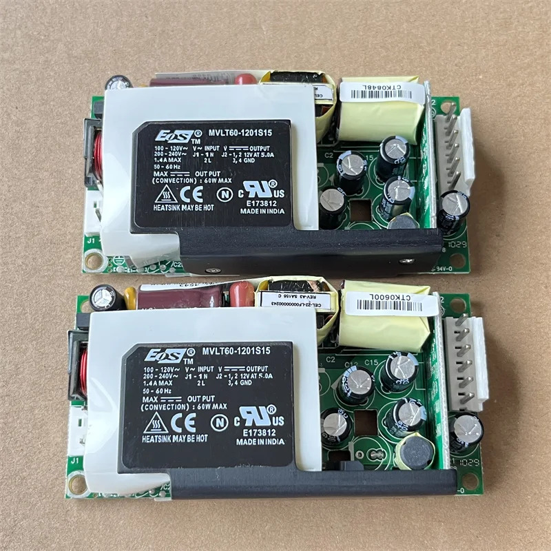 MVLT60-1201S15 LFMVLT60-1201S15 EOS 스위칭 전원공급장치 60W 12V 5A 신