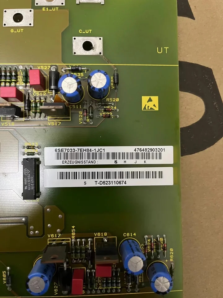 인버터 게이팅 모듈 IGD6 6SE7033-7EH84-1JC1 유닛 3 AC 380-460V 50Hz 60Hz A. DC 510-620V 370A 6SE7033 7EH84 1JC