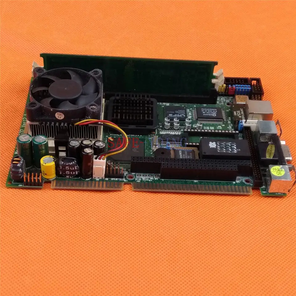 산업컴퓨터 마더보드 CPU 메모리 냉각팬 ONE USED HS6637 버전 2.1