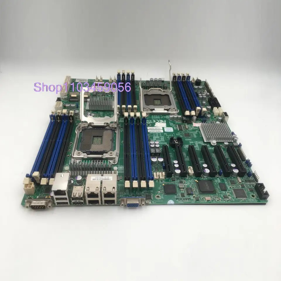 슈퍼마이크로 마더보드 X9DRD-7LN4F X79 듀얼 웨이 LGA 2011