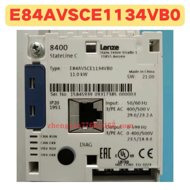 리퍼 주파수 변환기 정상 기능 완료 E84SCE1134VB0