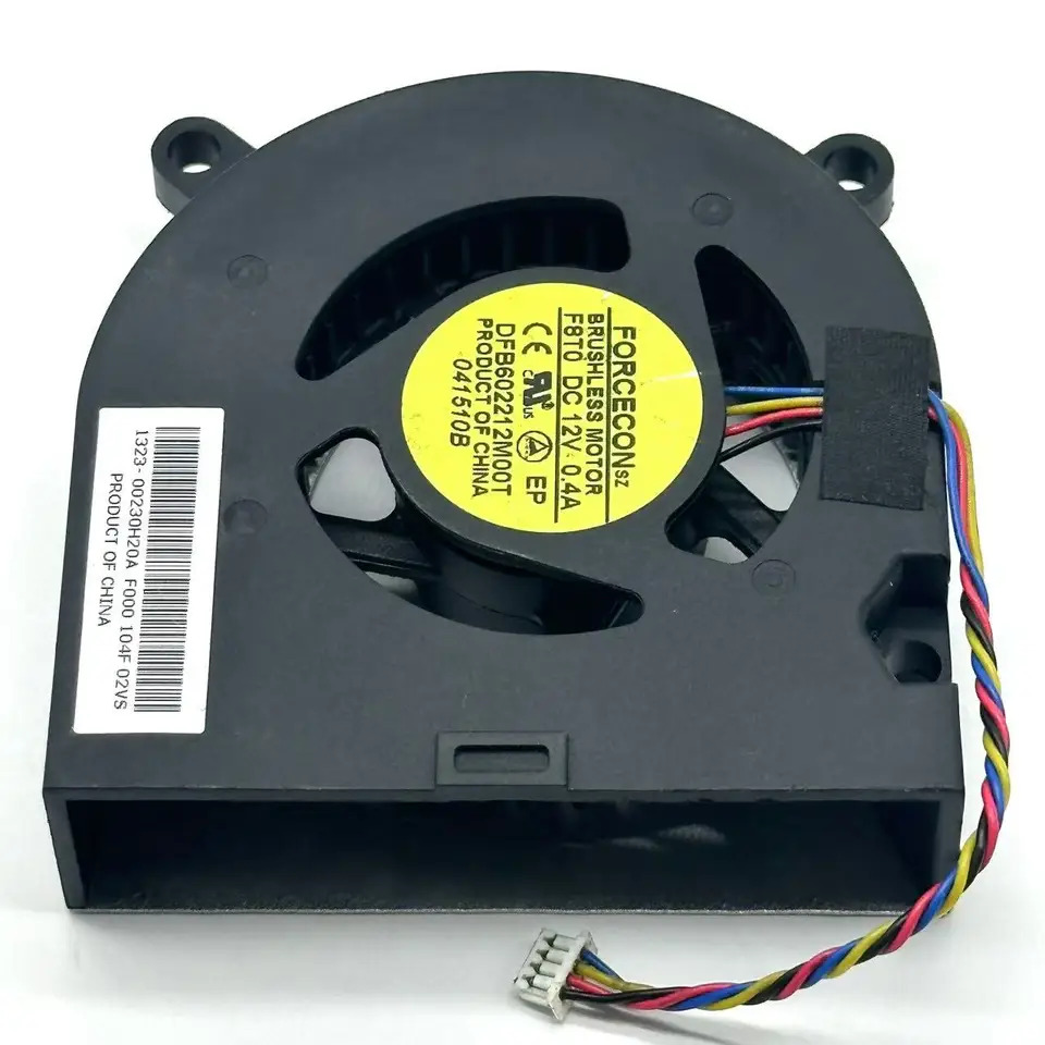 Foron DFB602212M00T DC 12V 0.4A 4 선 서버 냉각팬