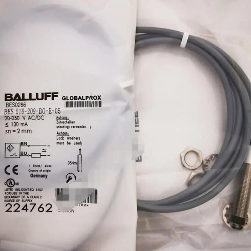 BALLUFF 스위치 BES0286 센서 516-209-BO-E-05 1PC