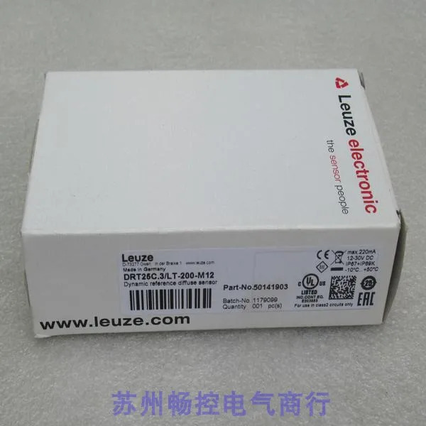 x Laoyizhen LEUZE 센서 DRT25C.3/LT-200-M12 포장 50141903