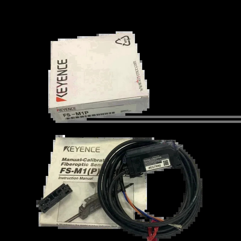 KEYENCE 오리지널 FS-M1P PNP 광섬유센서 증폭기 더 모델 를 환영