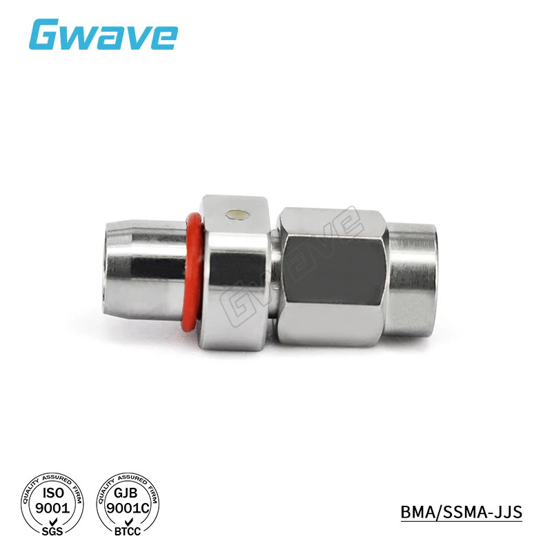 BMA 수-SSMA 수 어댑터 스테인레스 스틸 DC-18GHz BMA/SSMA-JJS