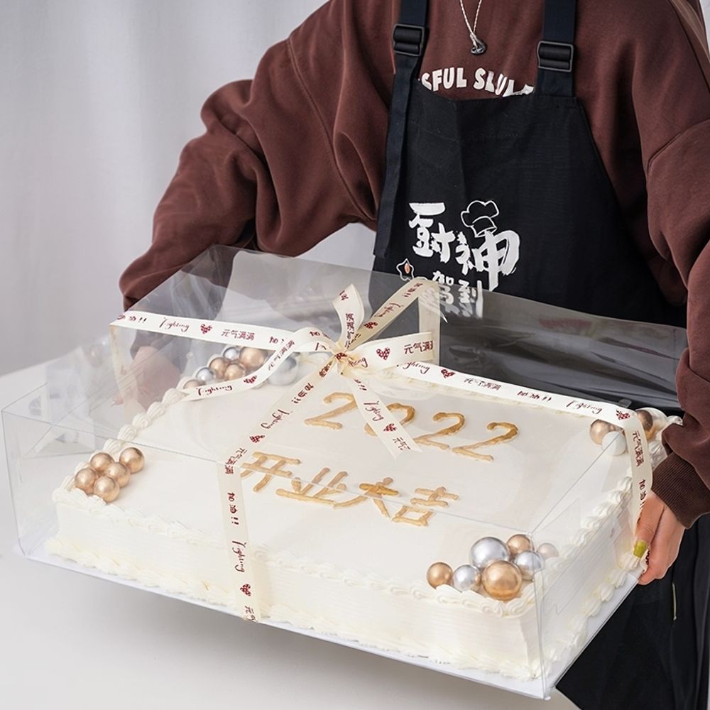 선물 대형 직사각케이크박스 파티 기본형 - 상품 이미지
