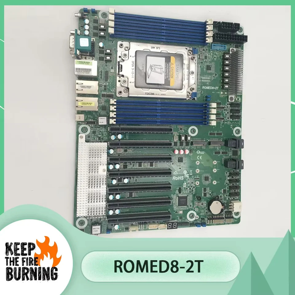 ASRock호환 ROMED8-2T 서버 워크스테이션 마더보드 SP3 LGA4094 DDR4 PCIE 4.0
