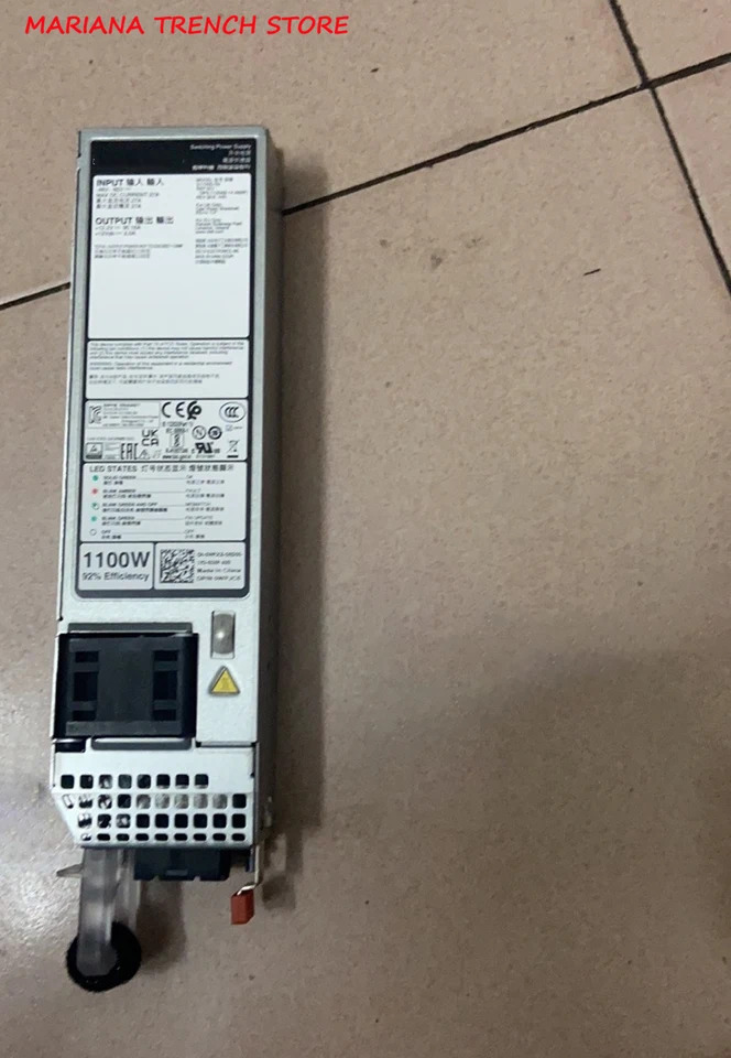 DELL 서버D1100D-S0 1100W DC 전류 전원공급장치 모듈 0WPJC6