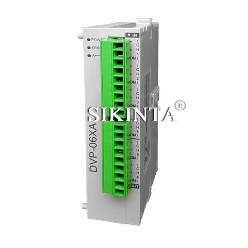 PLC 모듈 DVP06XA-S DVP06XA-S2 확장 디지털 IO 완전히 리퍼