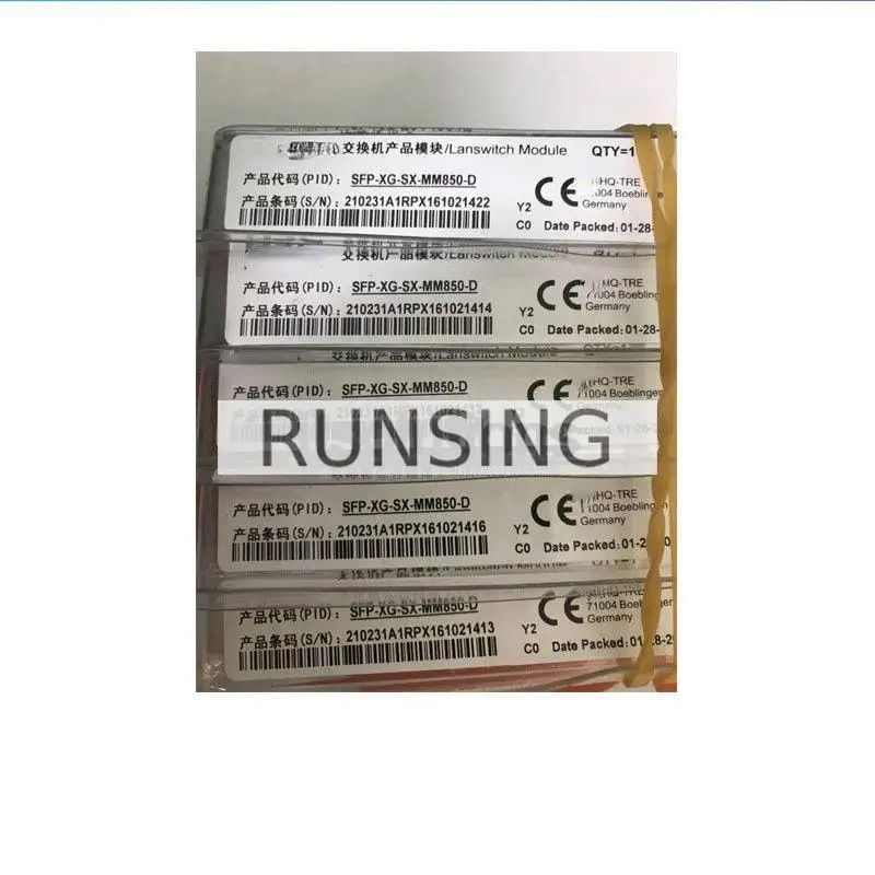 H3C Huasan 모듈 SFP-XG-SX-MM850-D 10G 멀티 모드 변속기 10km 리퍼 작동