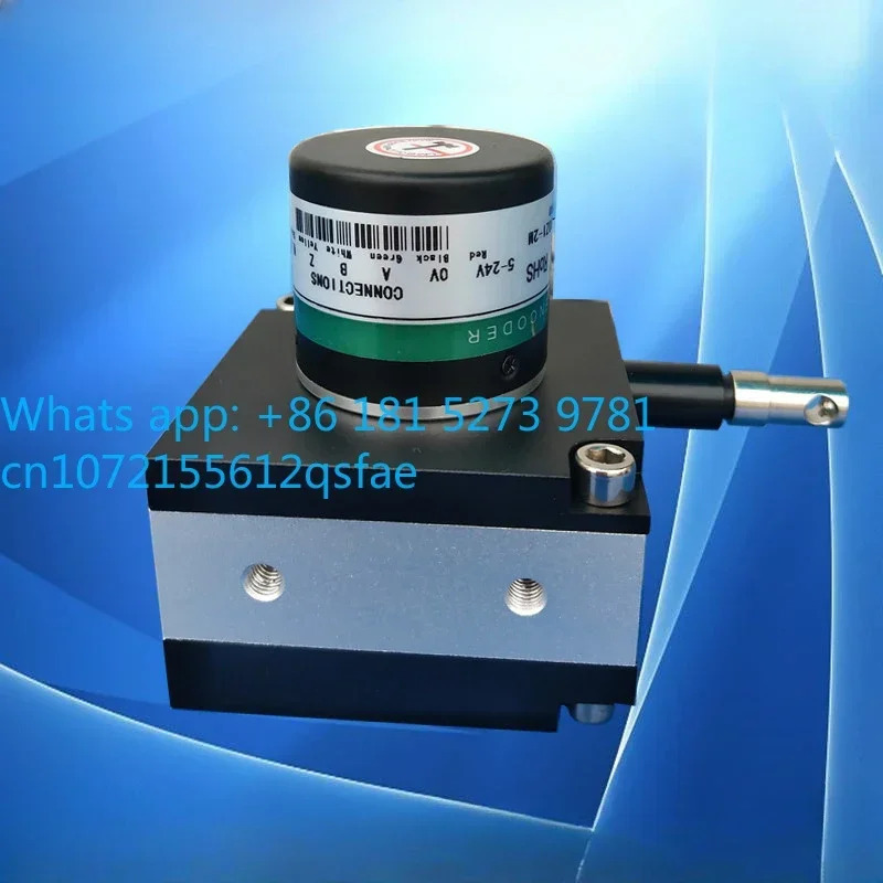 로프 풀 변위센서 절대 인코더 0-5 RS485 SSI 232 CAN 4-20MA