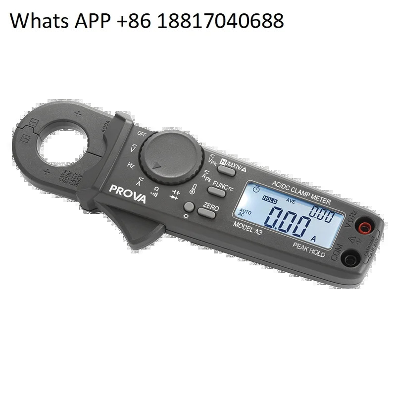 PROVA-A13 디지털 클램프 미터 고정밀 10ma 전류계 AC/DC RMS 멀티미터 평균