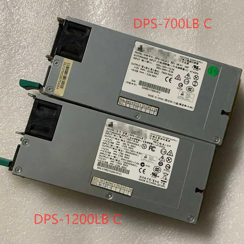 델타 서버DPS-1200LB C 전원공급장치 1200W