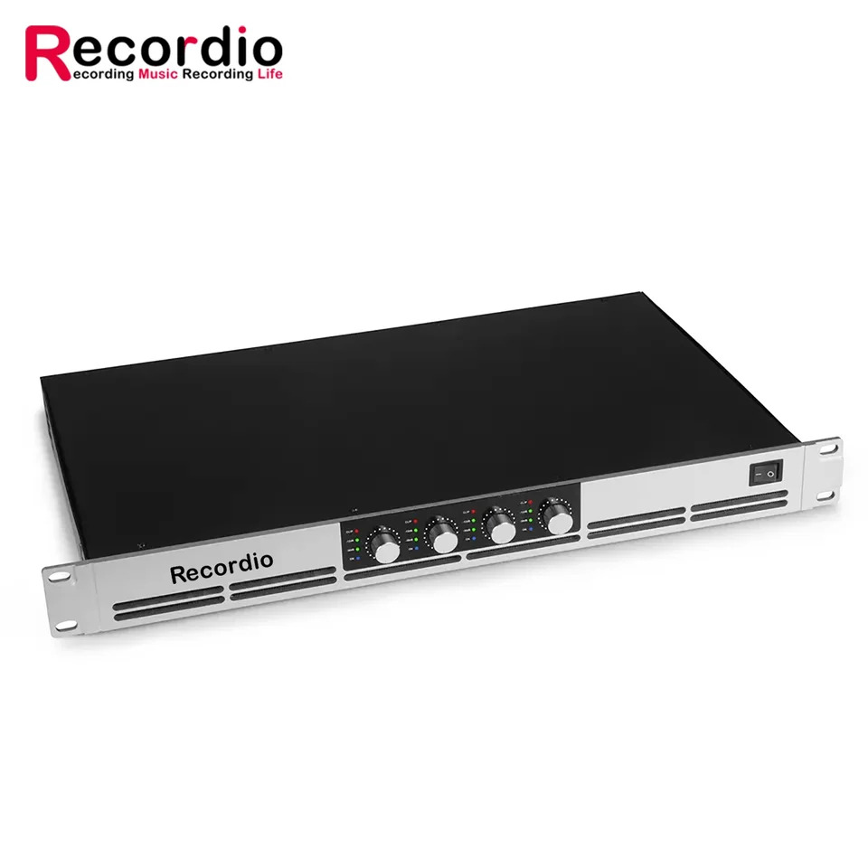 GAP-G12004 프로 D 4 채널 파워 고성능 1UXLR 입력 홈 시어터용