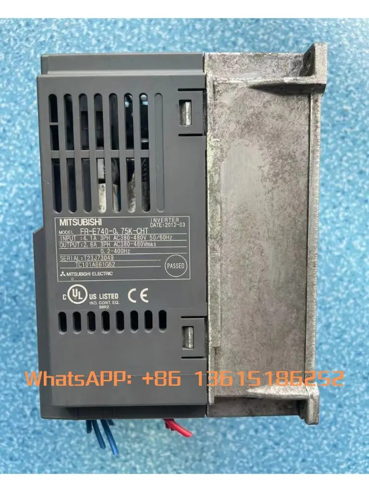 FR-E740-0.75K-CHT 리퍼 인버터 0.75kW 기능 작동 OK