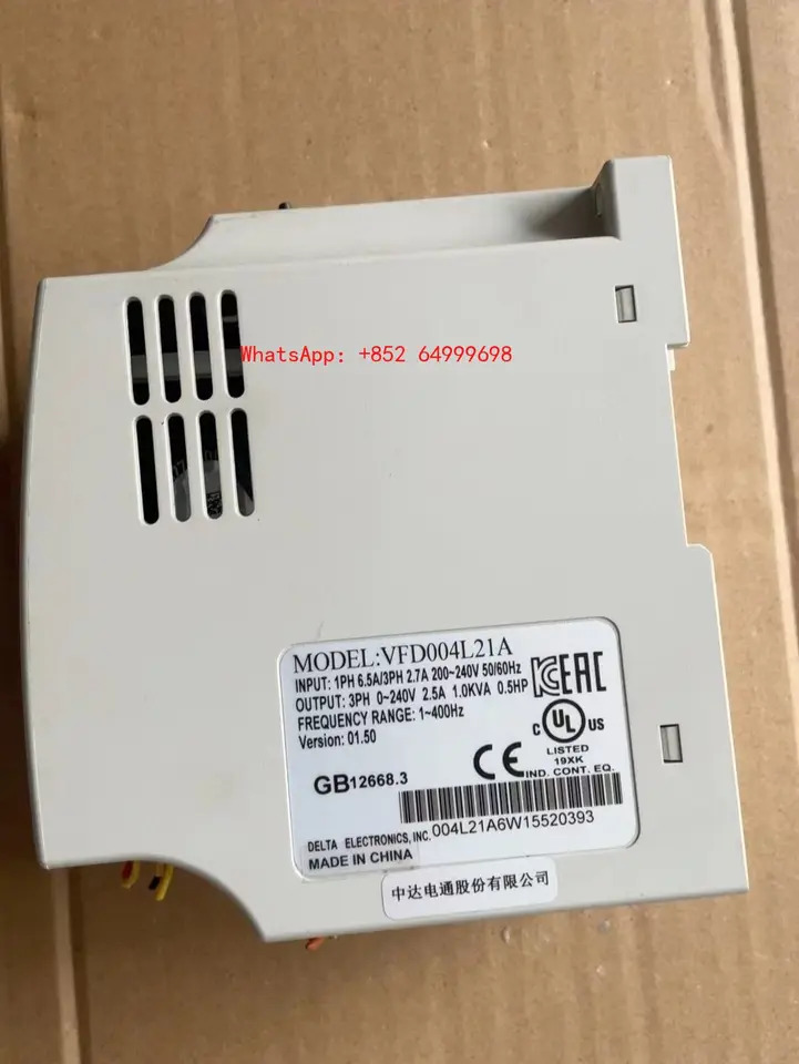 리퍼 델타 인버터 작동 기능 OK VFD004L21A 0.4kW 220V