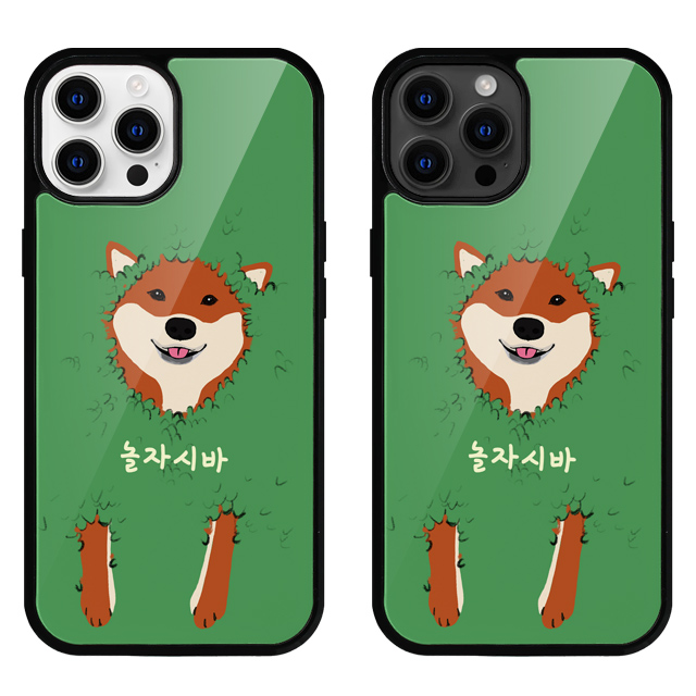 시바견 강아지 캐릭터 맥세이프 범퍼 케이스 - 상세 이미지 4