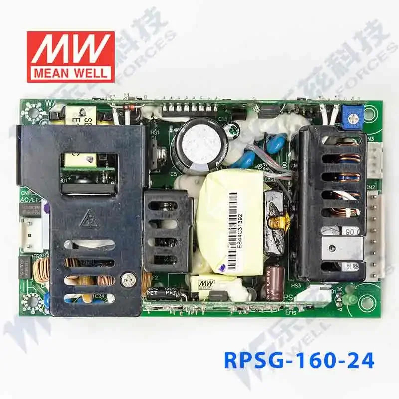 RPSG-160-24 대만 밍웨이 DC 안정화 PCB 베어 보드 전원공급장치 에너지 효율 160W24V 6.5A