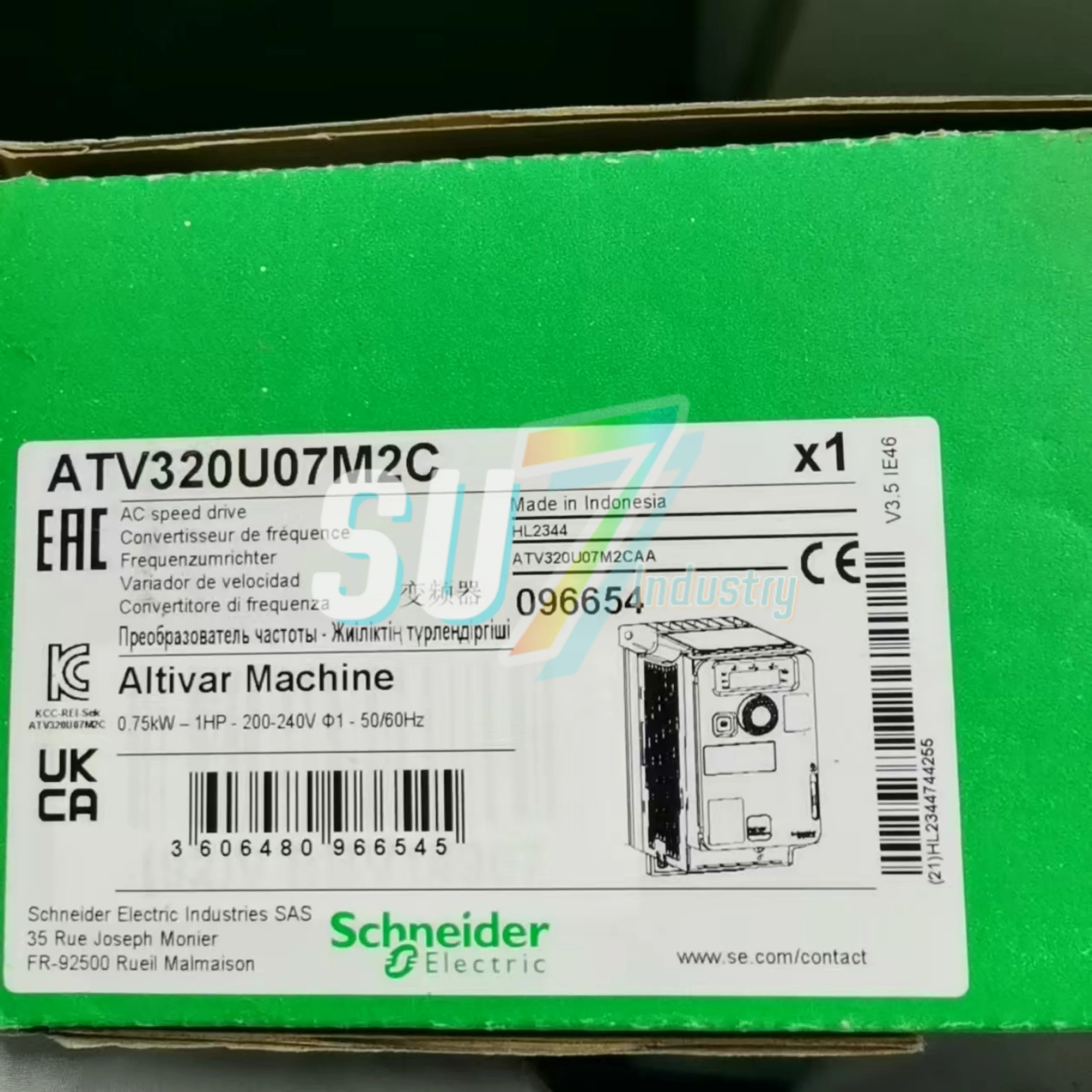 ATV320U06N4C ATV320U07M2C 인버터 새