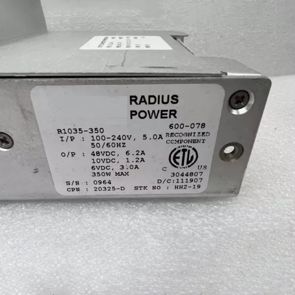 RP 산업전원공급장치 48V6.2A10V1.2A6V3A R1035-350용