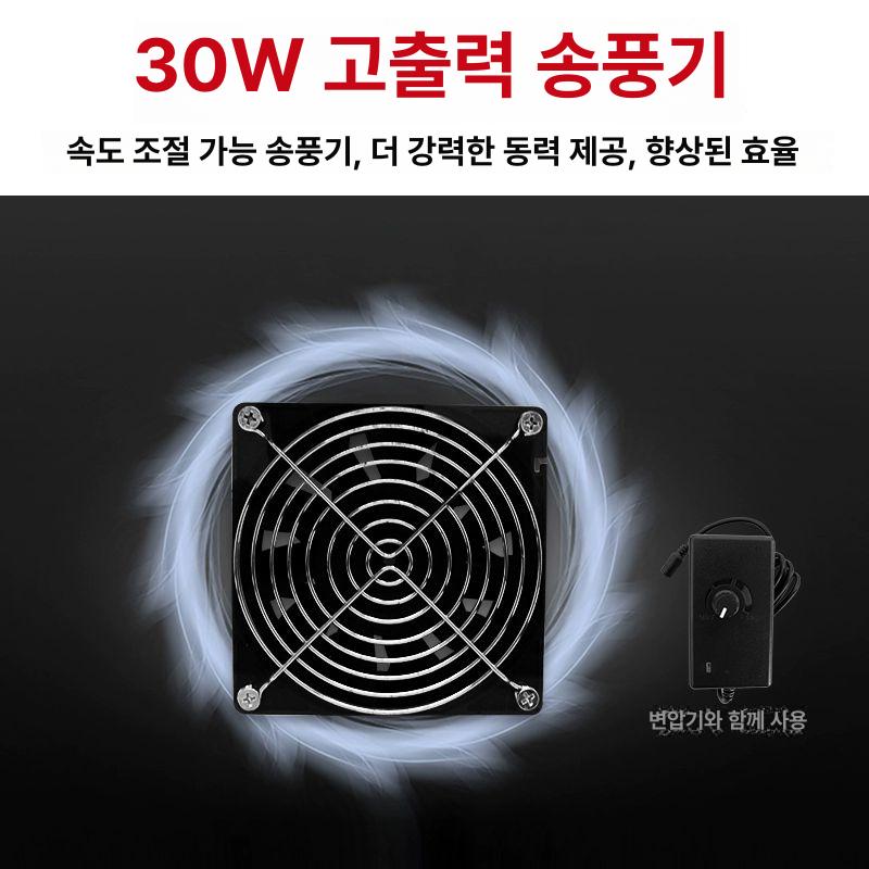 연마 더스트박스 방진부스 작업용 샌딩부스 상자 방진함 블라스터 투명 연삭 집진기 - 상세 이미지 3