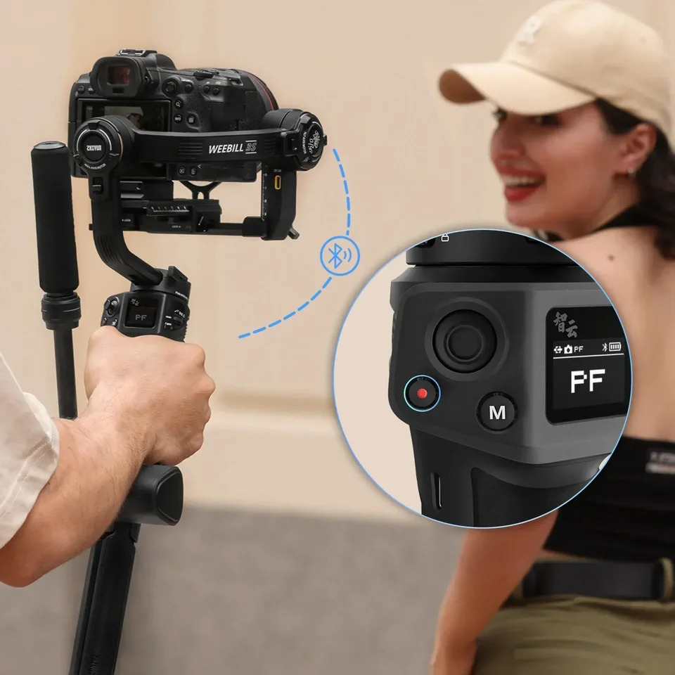 Zhiyun Weebill 3S 카메라 짐벌 안정기 DSLR 미러리스 캐논 니콘 LUMIX핸드헬드 3축