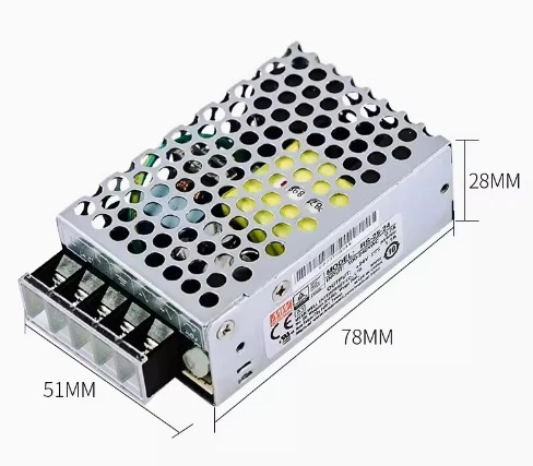 MEAN WELL 평면 패널 스위치 전원공급장치 RS-50-3.3V RS-50-5V RS-50-12V RS-50-15V RS-50-24V RS-50-48V RS-75-5V RS-