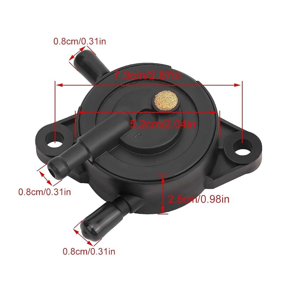 MIU10913 John deere X520 X540 Z840A 1V 엔진 FH451V FH641D FH6 FH500V FH601D 잔디 FH531V FH580V FH430V 연료 - 상세 이미지 2