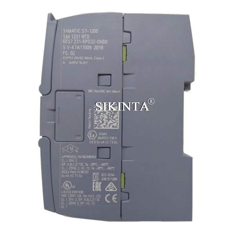 S7-1200 SM1231 입력 신호 모듈 6AG1231-5PF32-4XB0 6ES7231-5PA30-0XB0 6AG1231-5PA30-5XB0 1.5W 220V 완전 리퍼