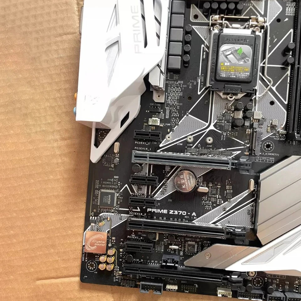 A-S-U-S 데스크탑 컴퓨터 마더보드프라임 Z370-A LGA1151 DDR4 M.2 SATA3