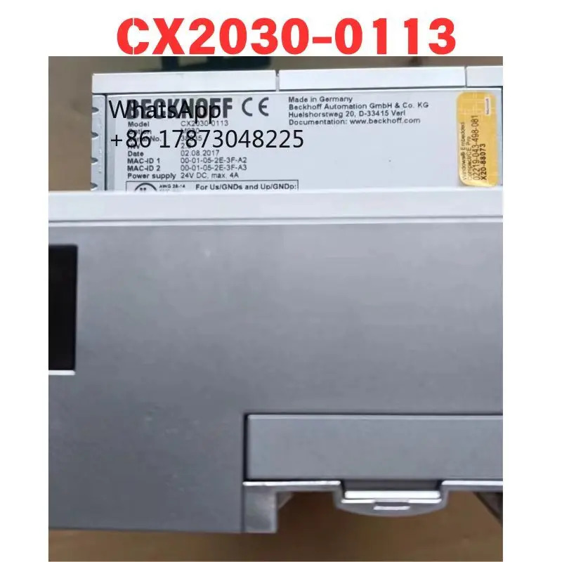 리퍼 CX2030-0113 PLC 컨트롤러 기능 OK 주세요
