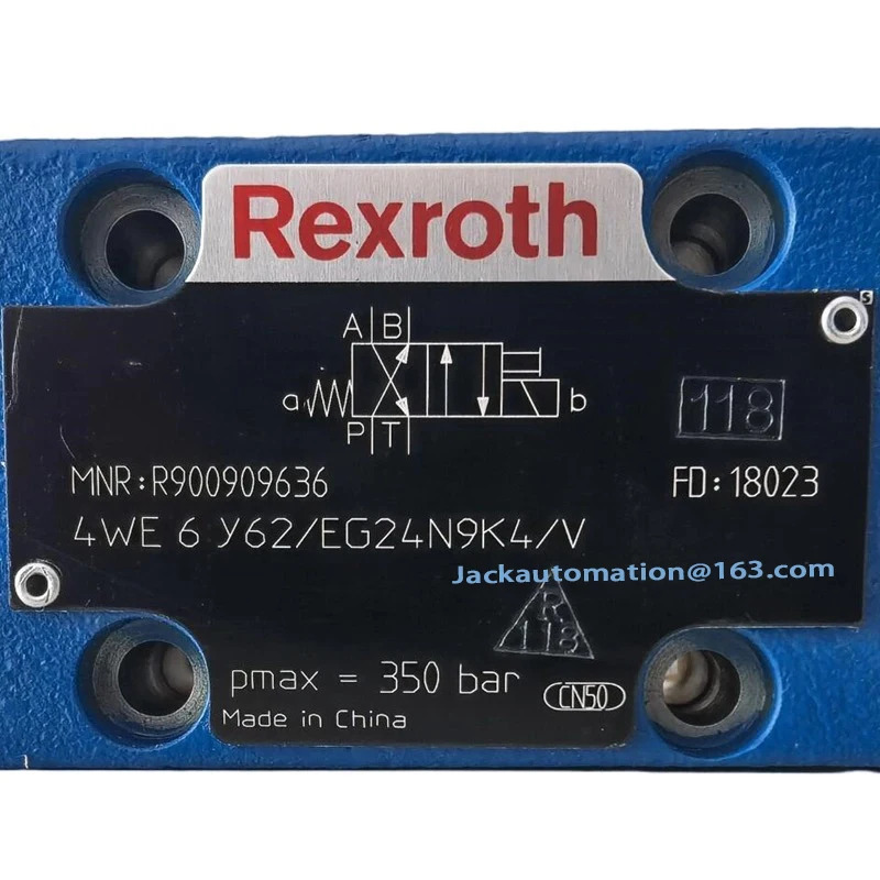 REXROTH 전자기 방향 밸브 4WE6Y6X/EG24N9K4/V 4WE6Y62/EG24N9K4/V R900909636