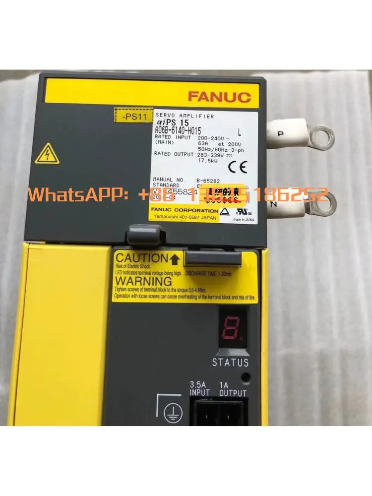 A06B-6140-H015 리퍼 드라이브 실행 기능 OK