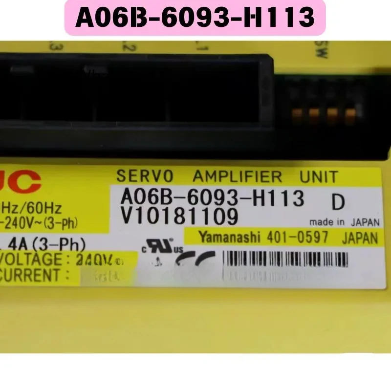리퍼 A06B-6093-H113 드라이버 기능 완료