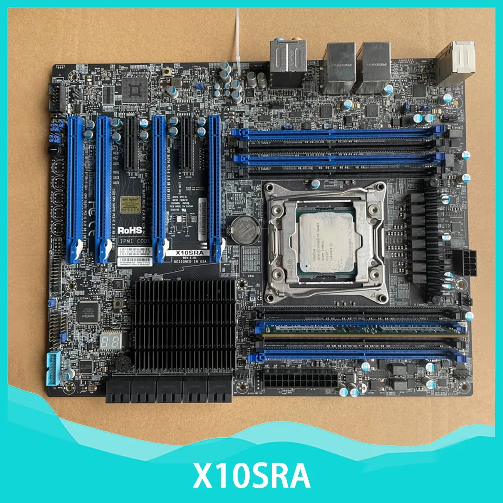 Super-micro X99 단일 채널 서버 마더보드X10SRA
