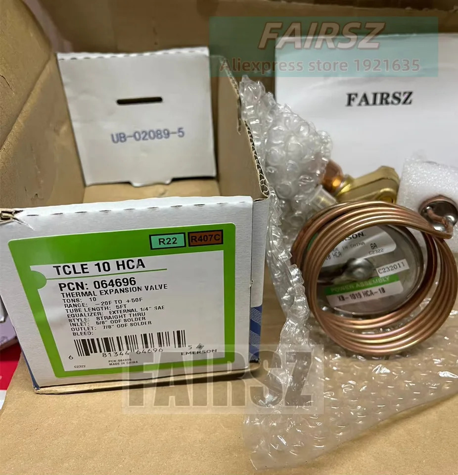에머슨 확장 밸브 TCLE10HCA XB-1019HCA-1B R22 407C TCLEHCA