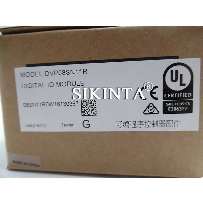 PLC 모듈 DVP08SN11R DVP08SN11T DVP08SP11R DVP08SP11T DVP08SP11TS 확장 디지털 IO 완전 리퍼