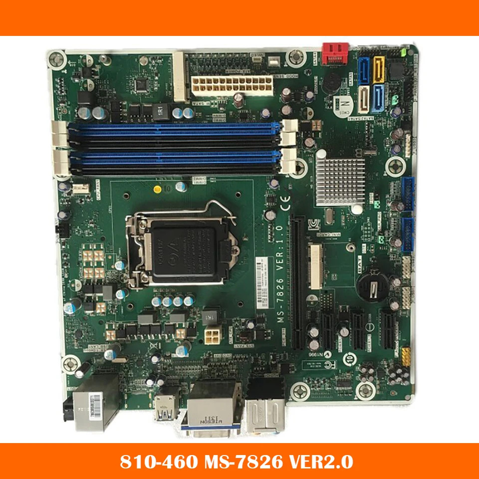 hp호환 810-460 MS-7826 VER2.0 데스크탑 메인보드 601 마더보드 784740-001 501 698749-001 002 717068-501