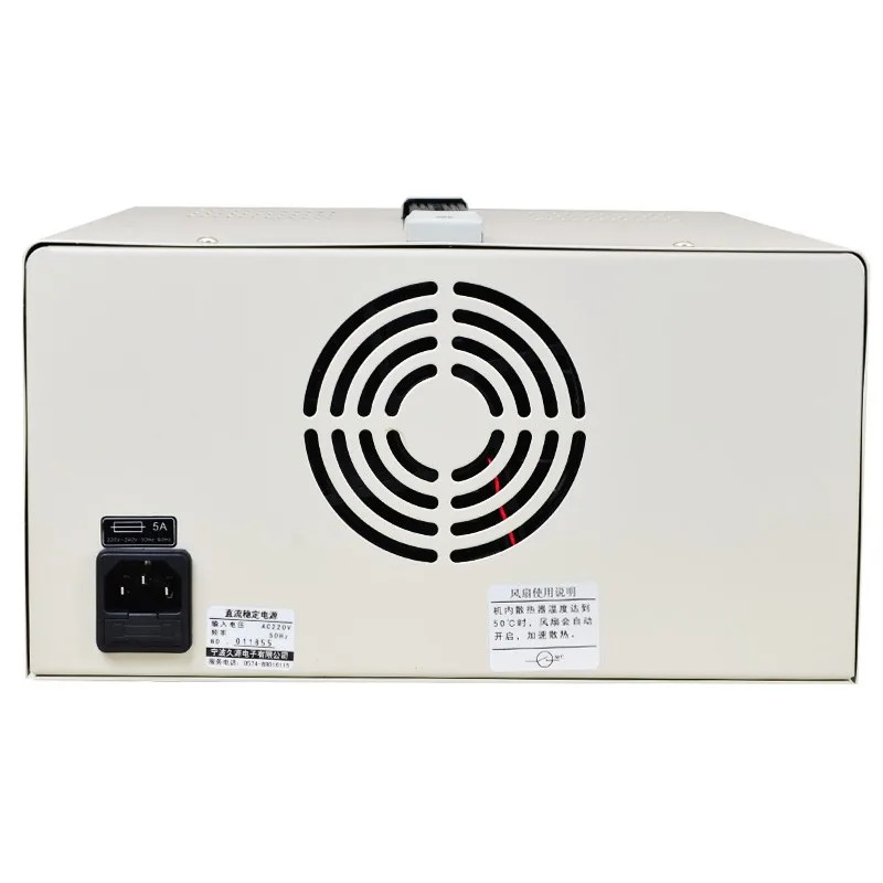 선형 DC 안정화 전압 전원공급장치 QJ6005E QJ6010E 60V 5A10A 고정밀 조정 가능
