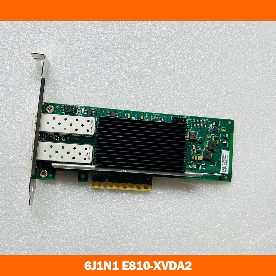 델 듀얼 포트이더넷 네트워크 카드 25GB기가비트 6J1N1 E810-XVDA2