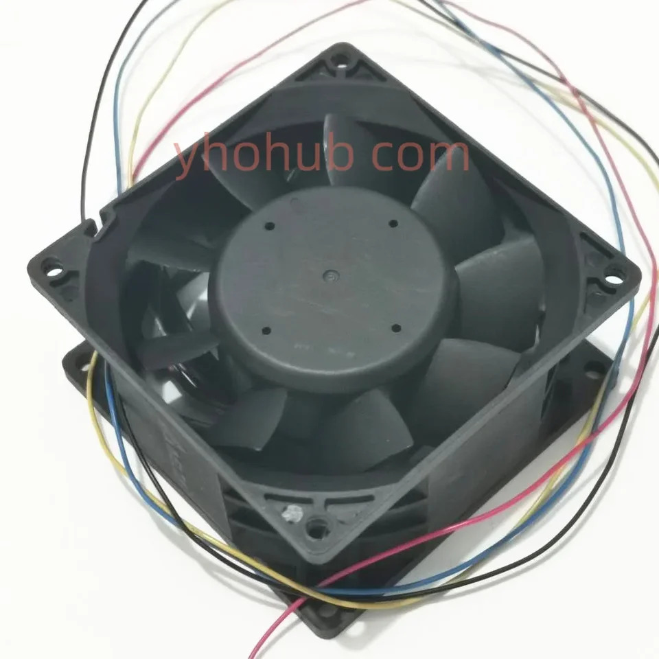 델타 전PFB0848DHE CK2A DC 48V 1.00A 80x80x38mm 4 와이어 서버 냉각팬