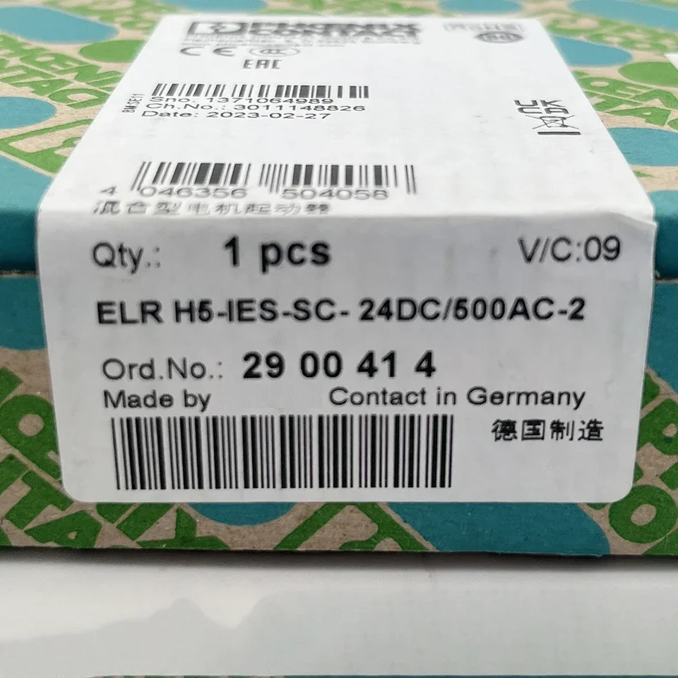 피닉스하이브리드 모터 스타터 2900414 2297057 2900569 ELR H5-IES-SC- 24DC 500AC-2