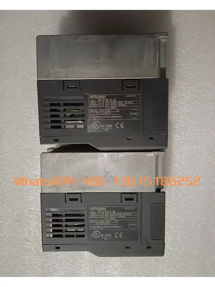 FR-D720-0.4K 리퍼 인버터 0.4kW 기능 OK