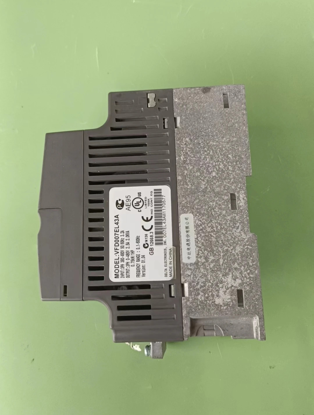 VFD007EL43A 사인버터 0.75kW 380V 리퍼 기능 OK