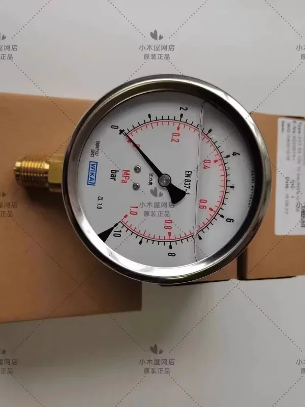 Wika 압력 게이지 213.53.100 0-10bar/MPA 방사형 G1/2 직경 100mm