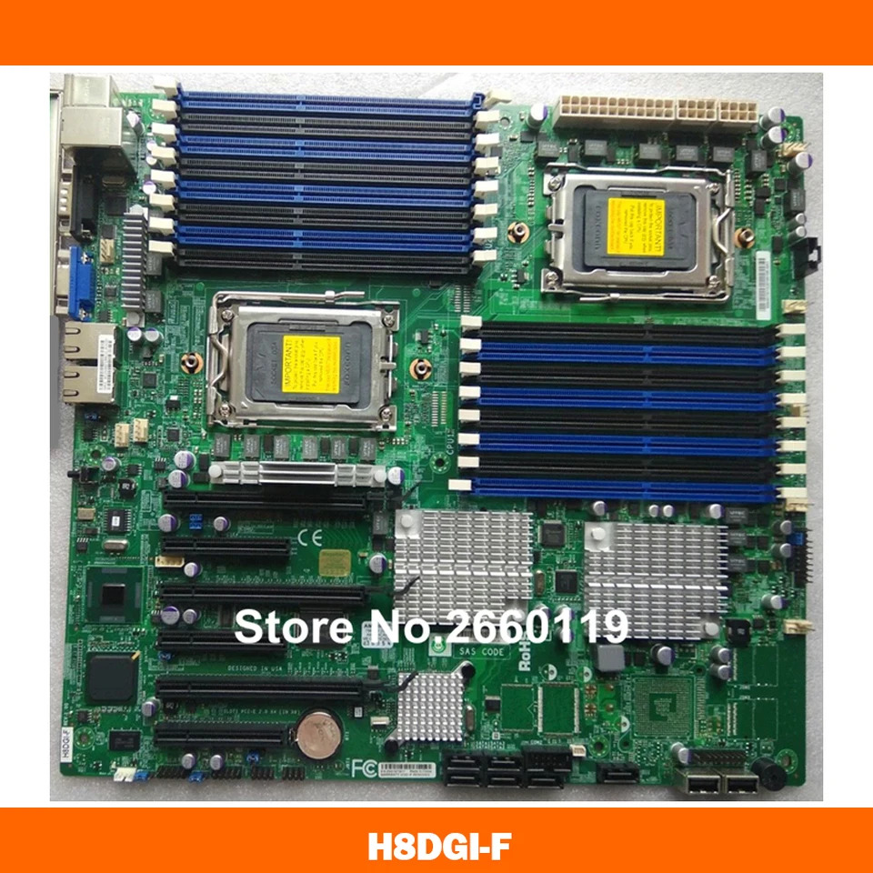 SuperMicro H8DGI-F DDR3 G34 시스템 마더보드