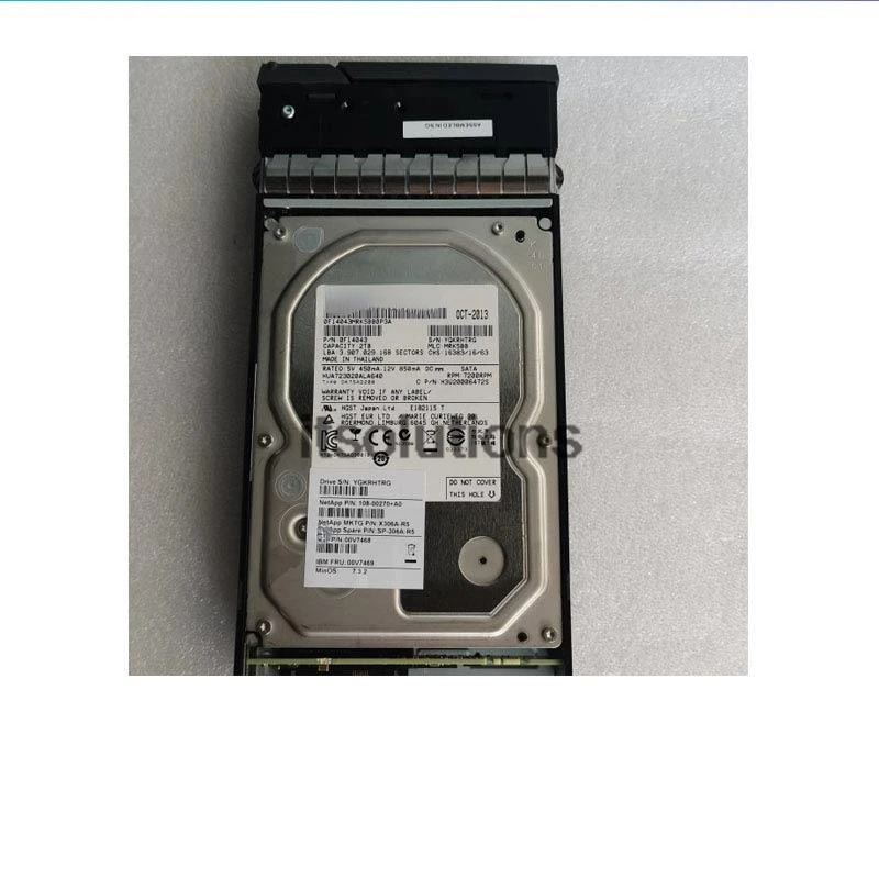 X306A-R5 NETAPP3.5 SATA 108-00270 2TB 7.2K 00V7468 00V7469