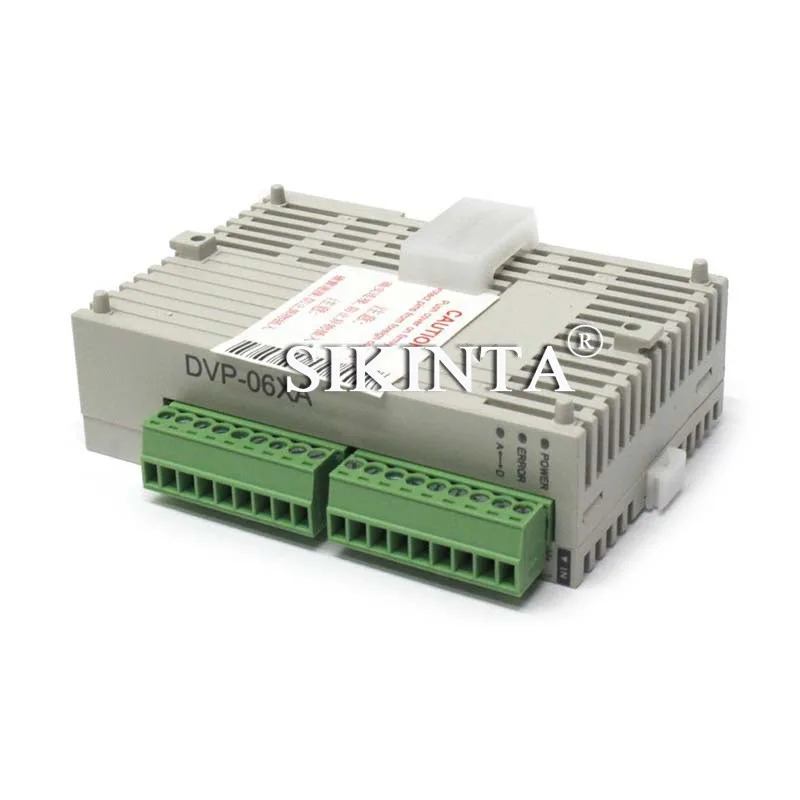 PLC 모듈 DVP06XA-S DVP06XA-S2 확장 디지털 IO 완전히 리퍼